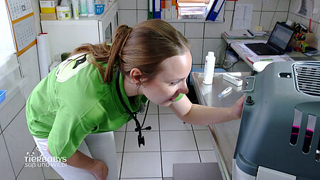 Tierärztin Franziska