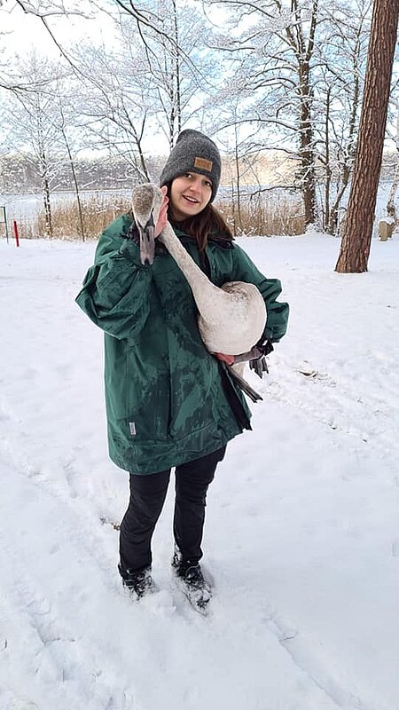 Unsere Auszubildende Melissa