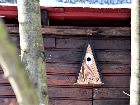 Nistkasten im Tierheim